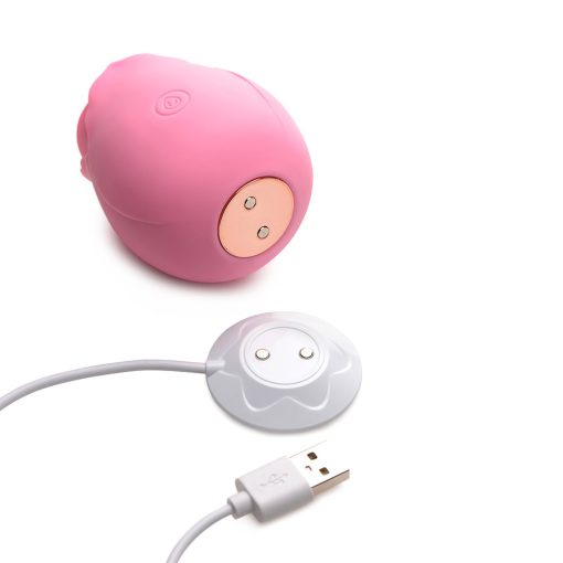 Bloomgasm 10X Wild Rose Silicone Suction Clit Stimulator Pink - Image 7