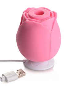 Bloomgasm 10X Wild Rose Silicone Suction Clit Stimulator Pink