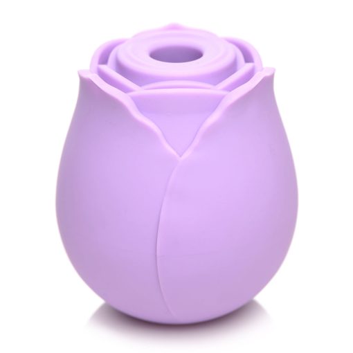 Bloomgasm 10X Wild Rose Silicone Suction Clit Stimulator Purple - Image 2