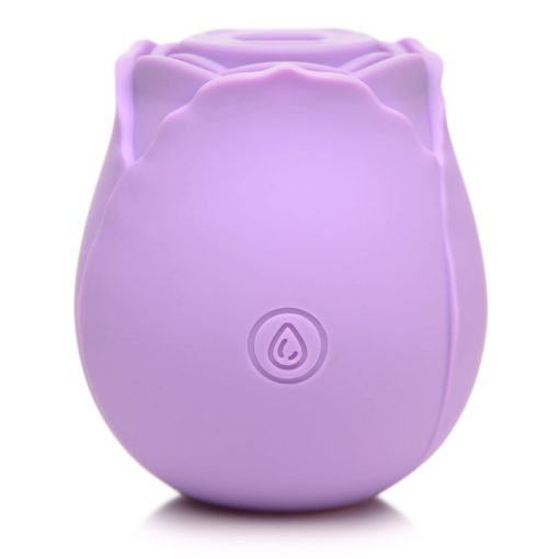 Bloomgasm 10X Wild Rose Silicone Suction Clit Stimulator Purple - Image 3