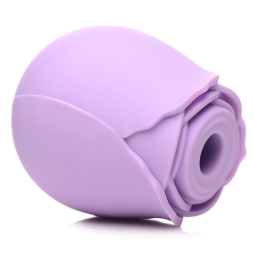 Bloomgasm 10X Wild Rose Silicone Suction Clit Stimulator Purple - Image 5