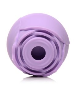 Bloomgasm 10X Wild Rose Silicone Suction Clit Stimulator Purple