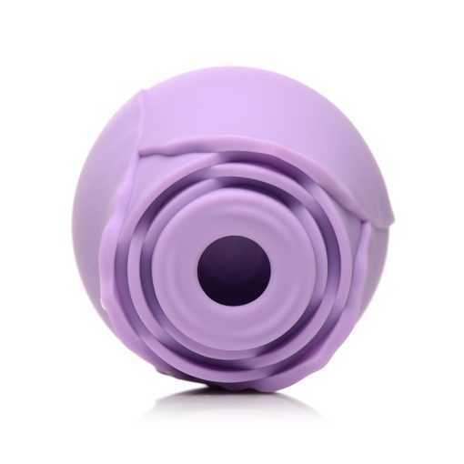 Bloomgasm 10X Wild Rose Silicone Suction Clit Stimulator Purple - Image 6