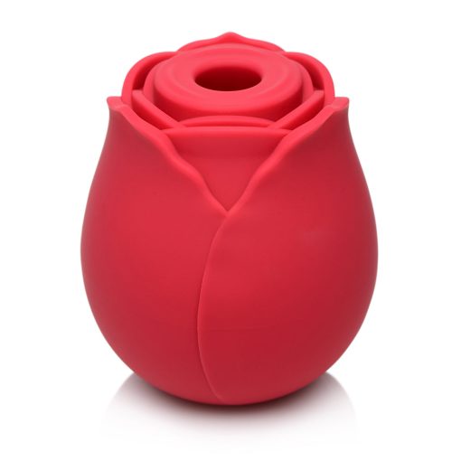 Bloomgasm 10X Wild Rose Silicone Suction Clit Stimulator Red - Image 2