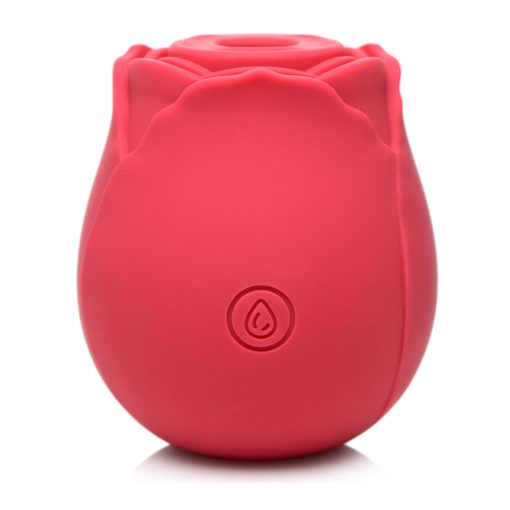 Bloomgasm 10X Wild Rose Silicone Suction Clit Stimulator Red - Image 3