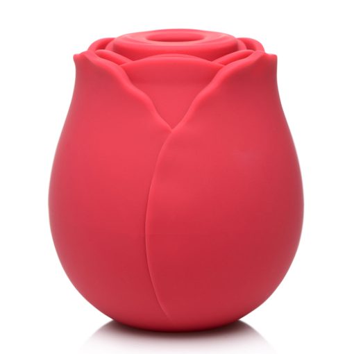 Bloomgasm 10X Wild Rose Silicone Suction Clit Stimulator Red - Image 4