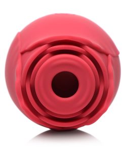 Bloomgasm 10X Wild Rose Silicone Suction Clit Stimulator Red