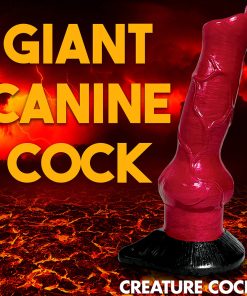 Creature Cocks Hell-Hound Canine Penis Silicone Dildo