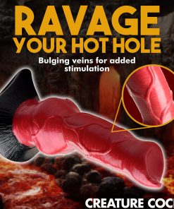 Creature Cocks Hell-Hound Canine Penis Silicone Dildo