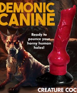 Creature Cocks Hell-Hound Canine Penis Silicone Dildo