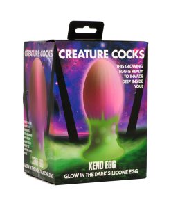 Creature Cocks Xeno Egg Glow-In-The-Dark Silicone Egg