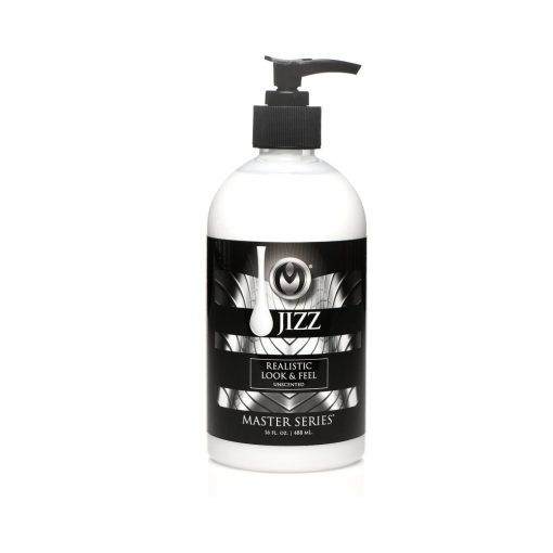 Master Series Unscented Water-Based Jizz Lubricant 16 Oz.