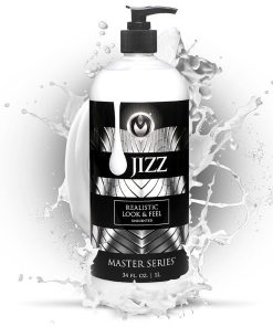 Master Series Unscented Water-Based Jizz Lubricant 34 Oz.