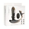 Thunderplugs 10X Thrusting Silicone Vibrator With Cock & Ball Strap & Remote