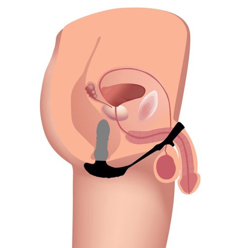 Thunderplugs 10X Thrusting Silicone Vibrator With Cock & Ball Strap & Remote - Image 11
