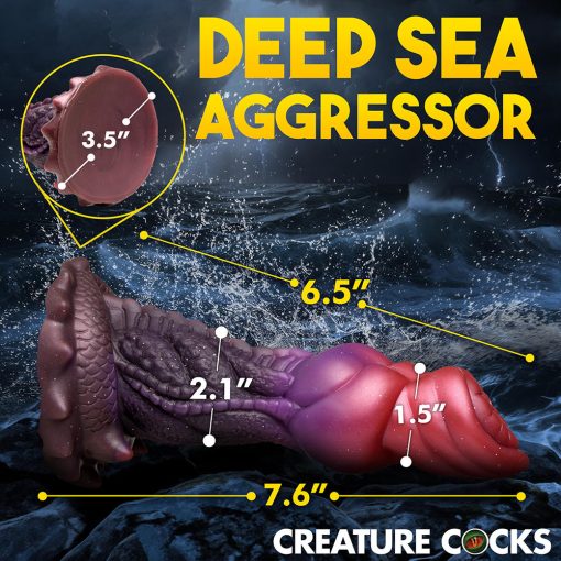 Creature Cocks Deep Diver Silicone Dildo - Image 11