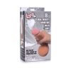 Loadz 8 In. Dual Density Squirting Dildo Light