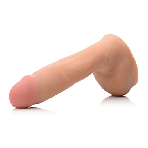 Loadz 8 In. Dual Density Squirting Dildo Light - Image 3