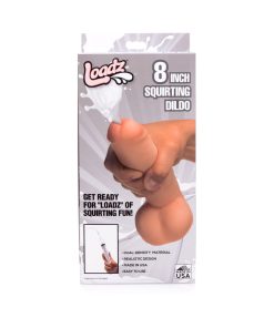 Loadz 8 In. Dual Density Squirt Cock