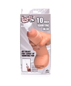 Loadz 10 In. Dual Density Squirt Cock