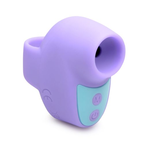 Shegasm Mini 12X Mini Silicone Clit Stimulator Purple - Image 2