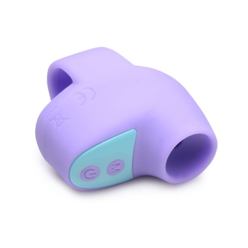 Shegasm Mini 12X Mini Silicone Clit Stimulator Purple - Image 3