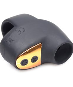 Shegasm Mini 12X Mini Silicone Clit Stimulator Black