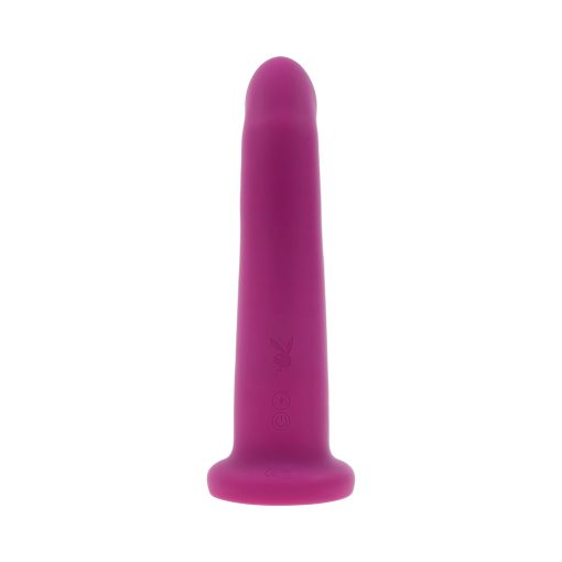 Playboy Fluffle Rechargeable Vibrating Dual Stimulator Silicone Purple - Image 3
