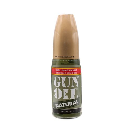 Gun Oil Natural Water-Based Lubricant 2 Oz.
