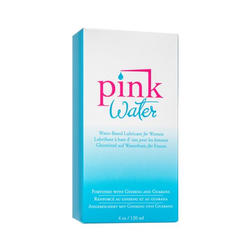 Pink Water Water-Based Lubricant 4 Oz. Glass Bottle - Image 4