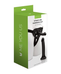 Me You Us Strap-On Harness Kit With 6 In. And 8 In. Dildos