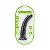 Me You Us 6 In. Curved Silicone Dildo Black