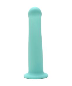 Me You Us 7 In. Curved Silicone Dildo Aqua