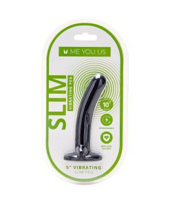 Me You Us 5 In. Vibrating Rechargeable Slim Beginners Peg
