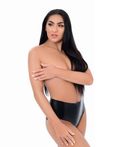 Me You Us Latex Crotchless Panties Small