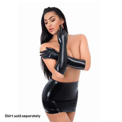 Me You Us Latex Full Length Glove Small - Image 2