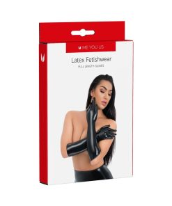 Me You Us Latex Full Length Glove Large