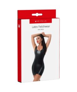 Me You Us Latex Mini Dress Large