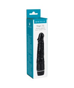 Me You Us Titan Realistic Vibrator Black