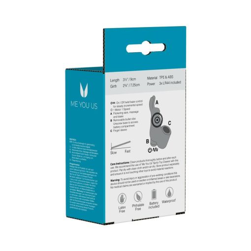 Me You Us Mini Bunny Finger Vibrator Pink - Image 3