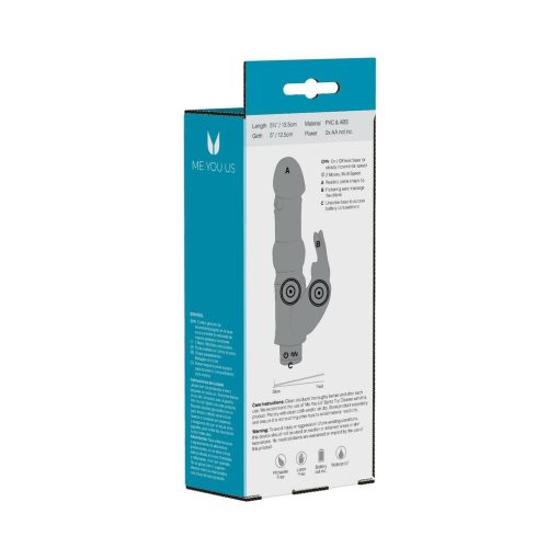 Me You Us Water Bunny Rabbit Vibrator Purple - Image 3