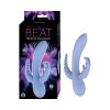The Beat Trifecta – Triple Motor Rechargeable Vibrator in Violet