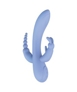 The Beat Trifecta – Triple Motor Rechargeable Vibrator in Violet