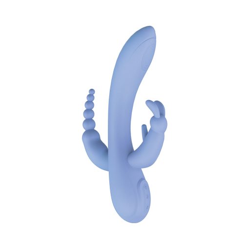 The Beat Trifecta – Triple Motor Rechargeable Vibrator in Violet - Image 2