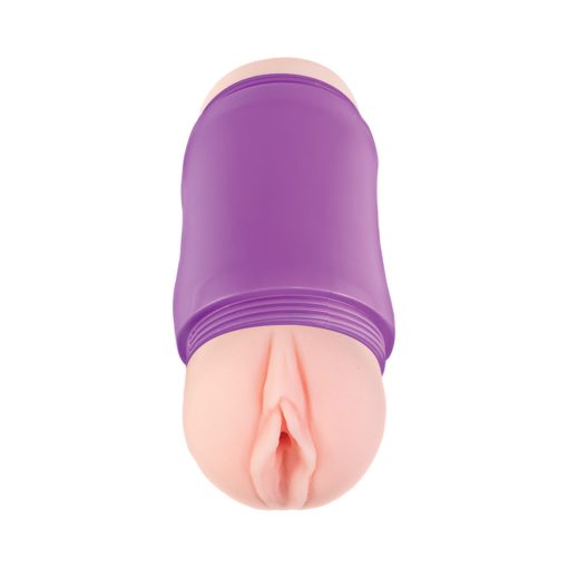 Delite Two Ways Vagina & Ass Beige - Image 2