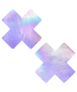 Neva Nude Share Bare Lavender Pearl Shimmer X Nipple Pasties