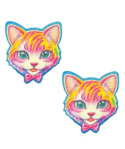 Neva Nude Glitter Purrfection Kitty Cat Nipple Pasties