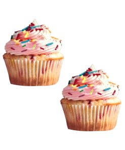 Neva Nude Vanilla Cupcake Warz Edible Nipple Pasties