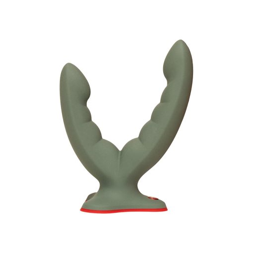 Fun Factory Ryde Dual Stimulation Dildo Wild Olive - Image 2