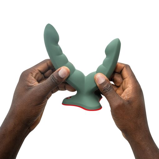 Fun Factory Ryde Dual Stimulation Dildo Wild Olive - Image 6